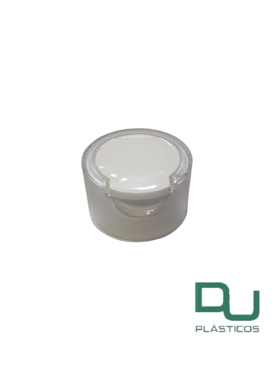 TAMPA FLIP TOP 24MM PREMIUM BRANCA
