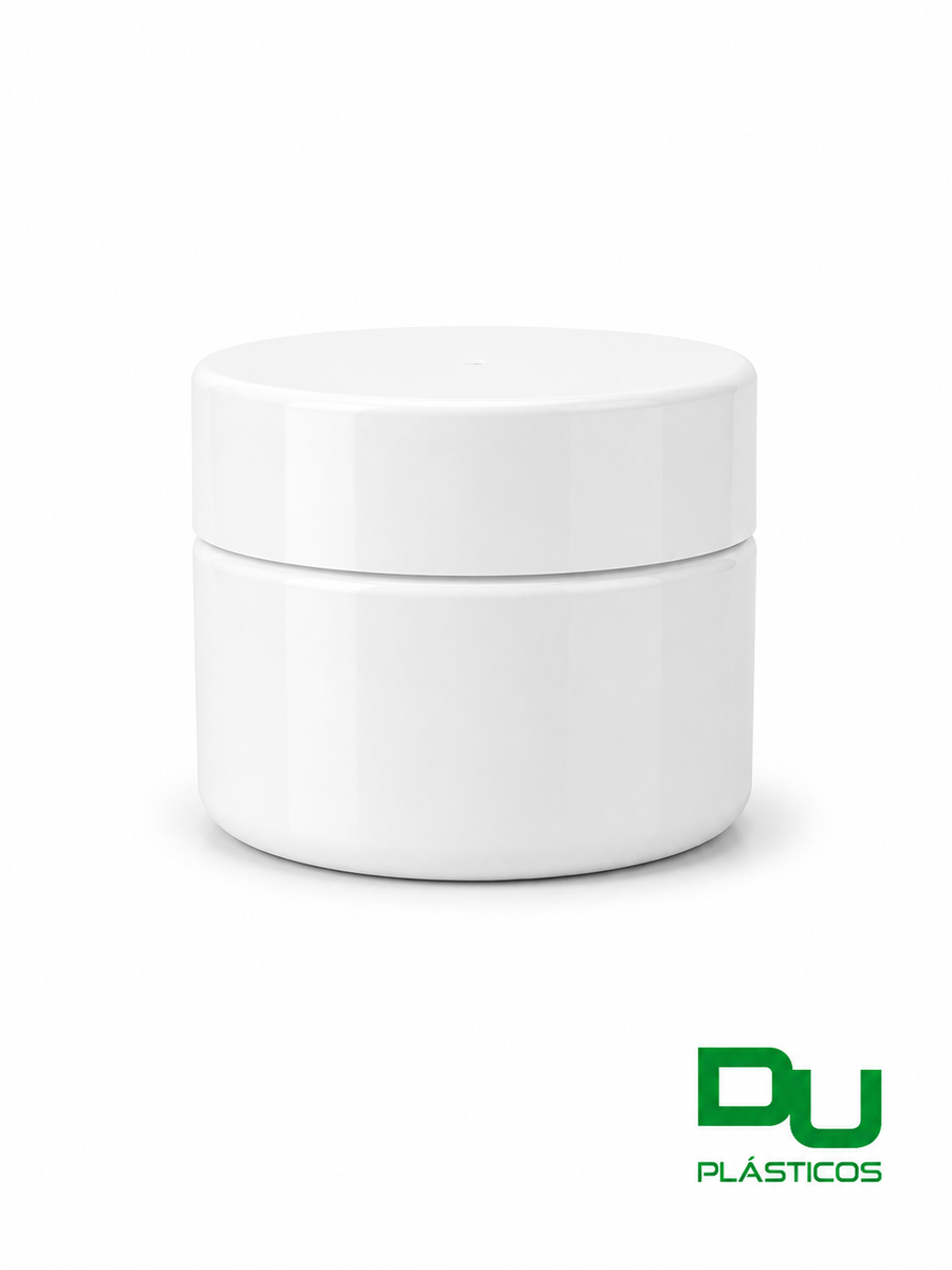 POTE 250 GR PET BRANCO COM TAMPA