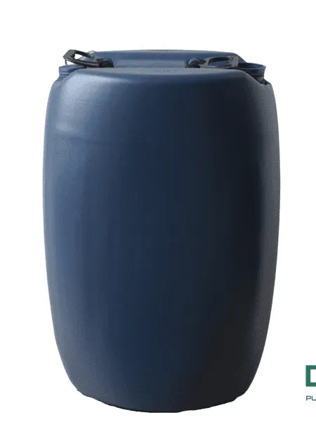 BOMBONA 50 L RETANGULAR ALTA RECICLADA PRETA