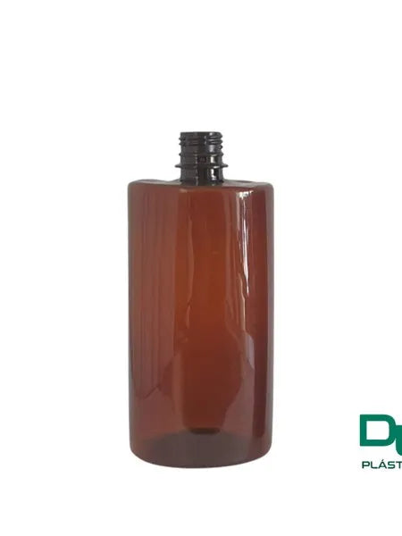 Frasco 1 L Reto PET Âmbar