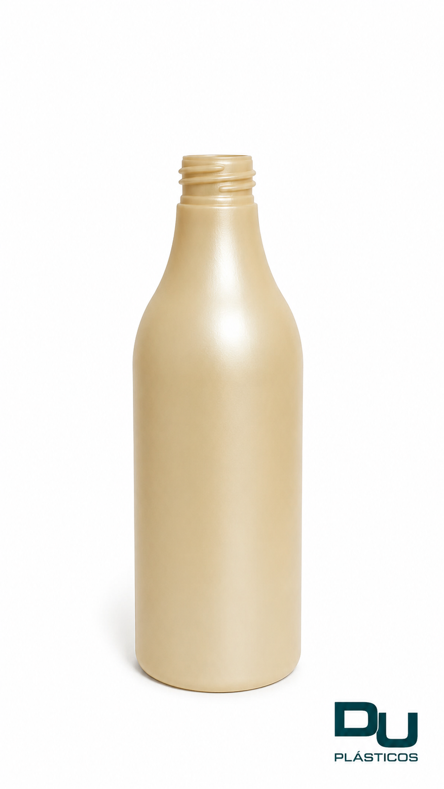 FRASCO GARRAFA 500 ML BEGE PEROLADO