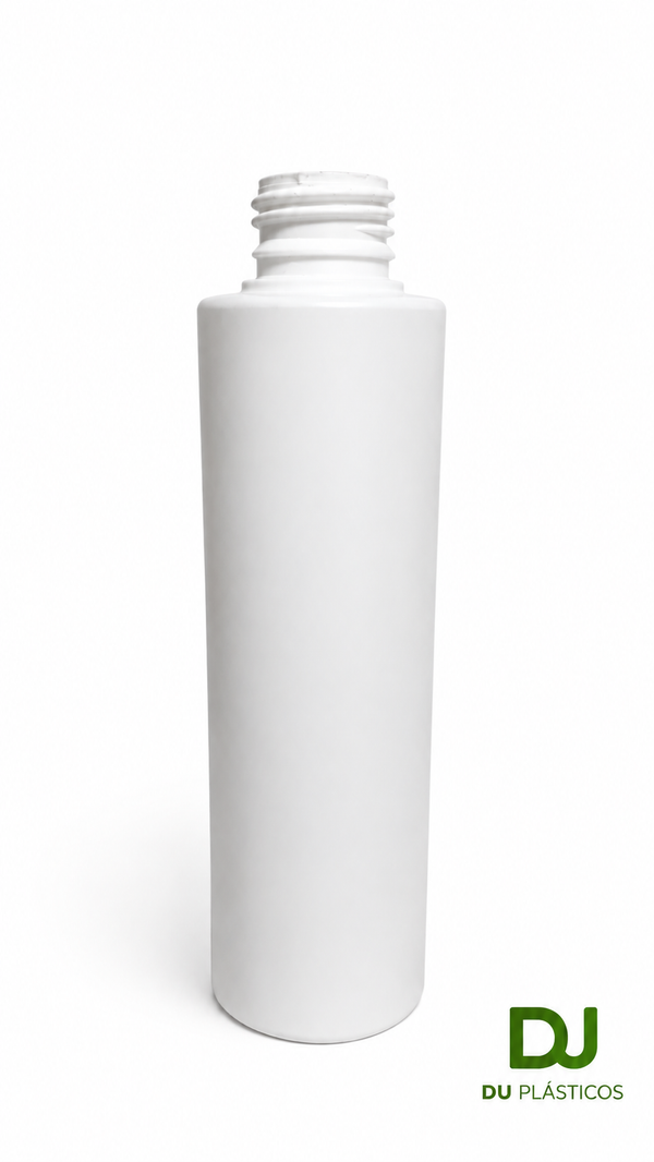 FRASCO TORRE DE 300ML BRANCO ROSCA 22MM
