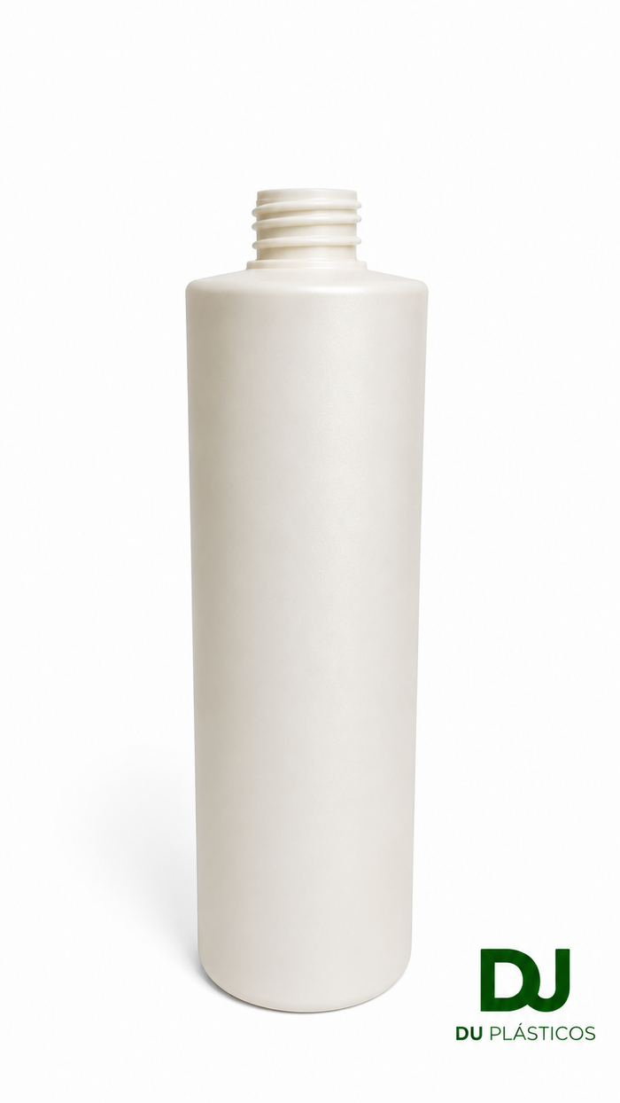 FRASCO TORRE ALTO DE 1L BRANCO PEROLADO