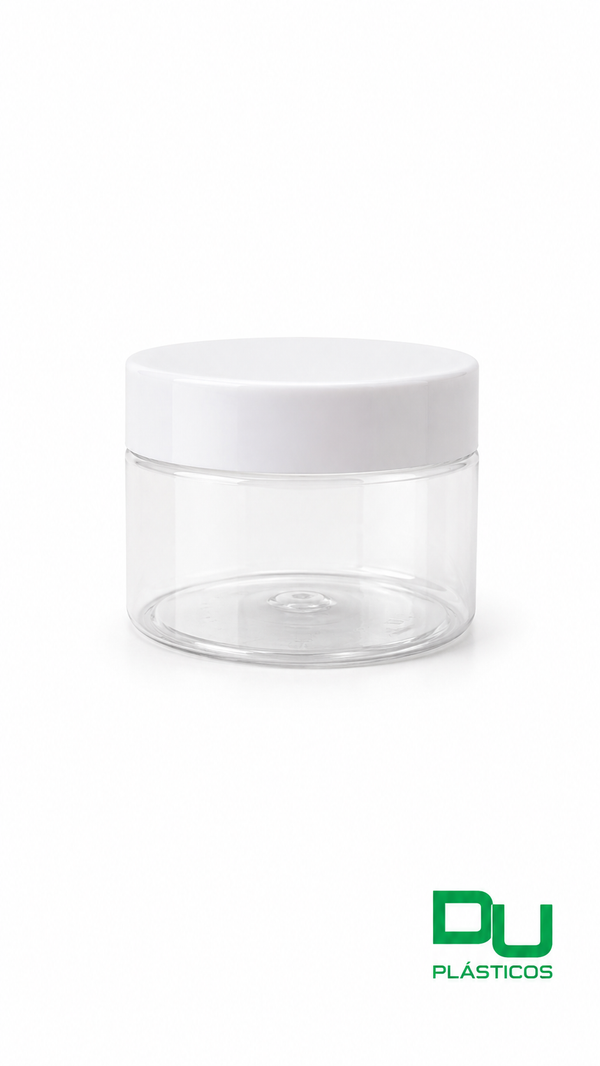 POTE 250 GR PET NATURAL COM TAMPA