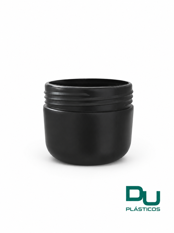 POTE 300 GR ABAULADO PRETO