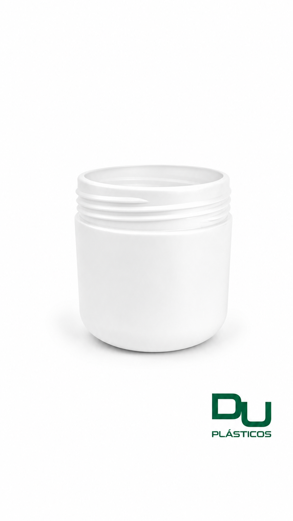 POTE 500 GR ABAULADO BRANCO