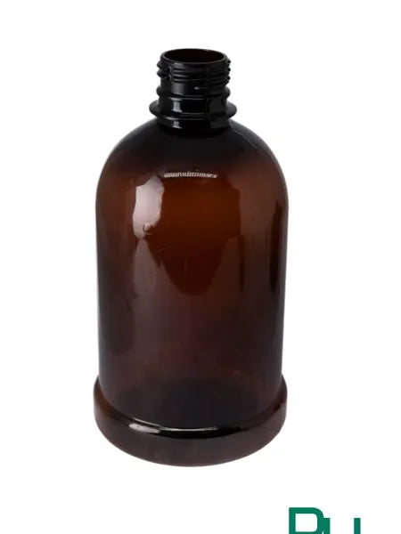 FRASCO 500 ML SABONETEIRA PET AMBAR
